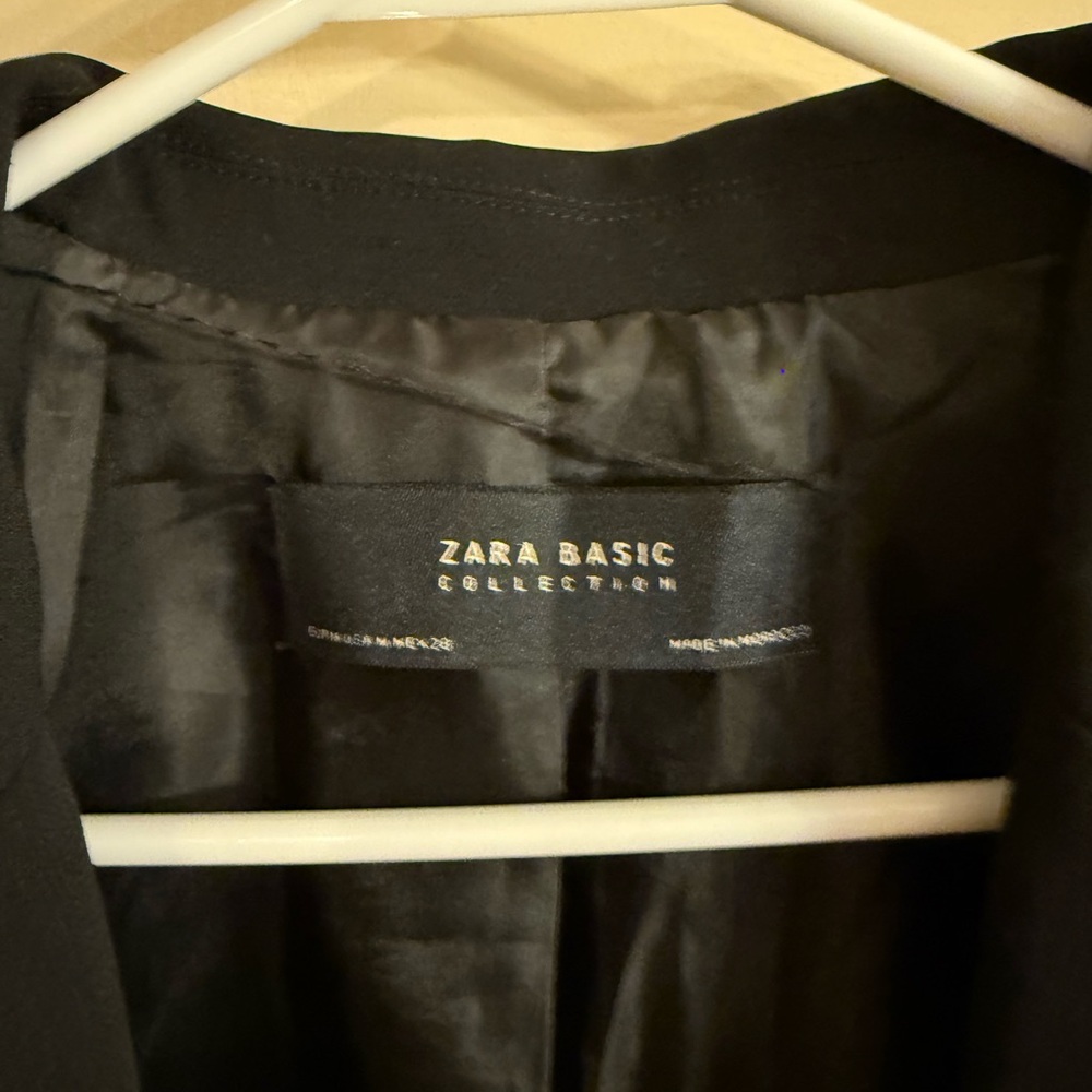 Zara Basic Black Jacket - image 2